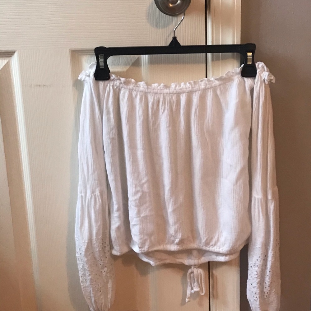 White long sleeve shirt